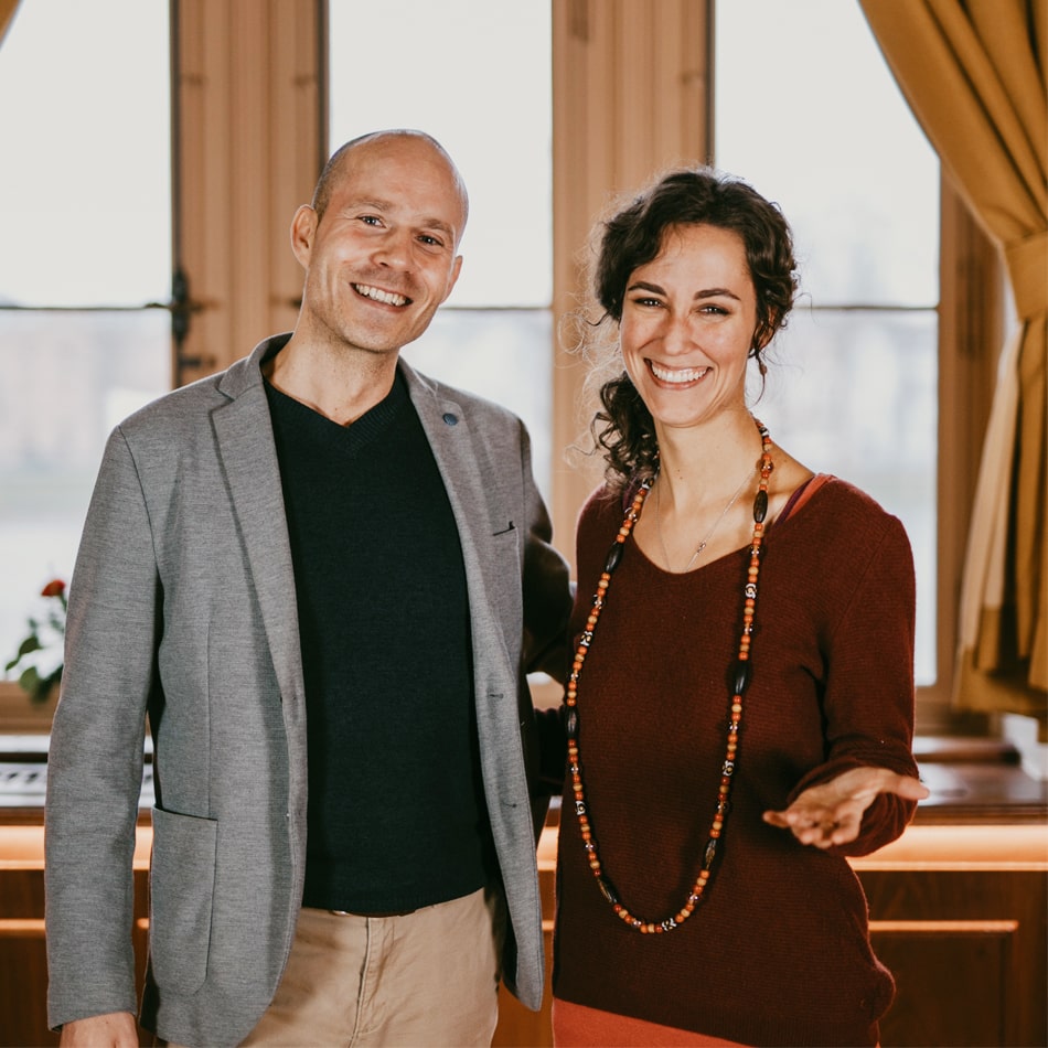 Bastian Wittig und Dr. Lisa Heiberger